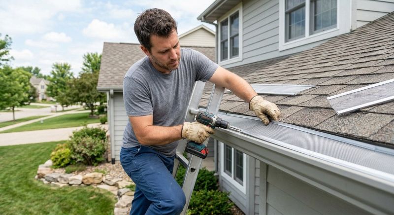 Gutter Filter Installation in Longmont, CO