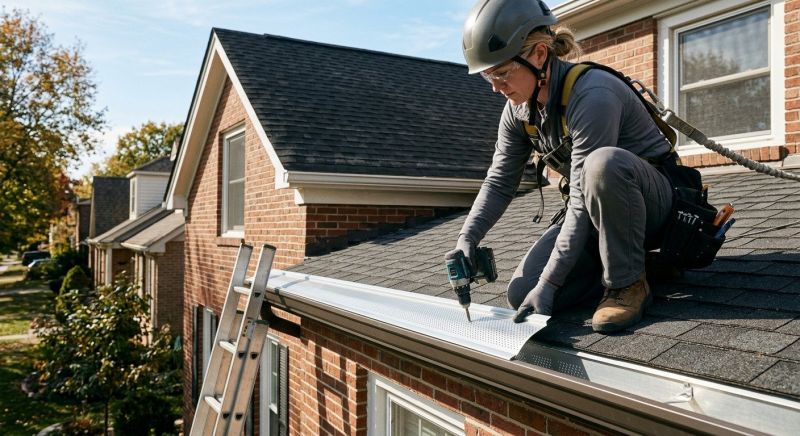 Gutter Cap Installation in Boulder, CO
