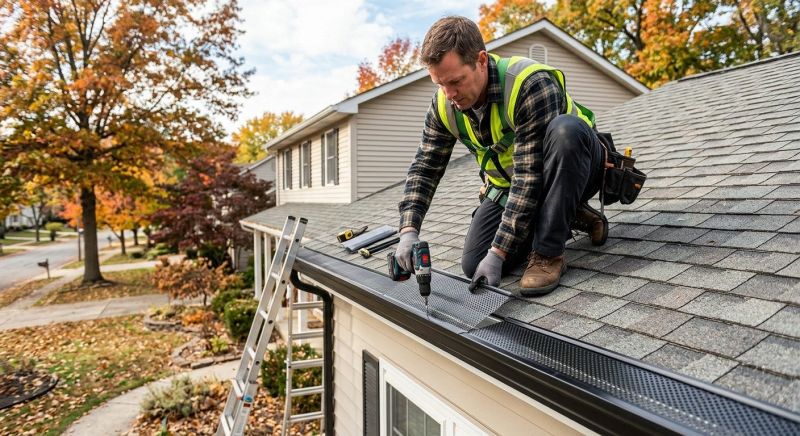 Leaf Barrier Installation in Snohomish County, WA